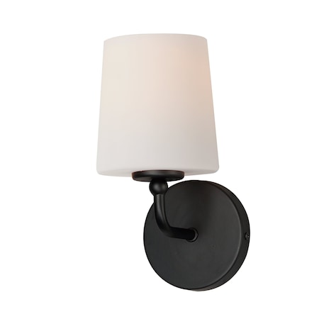 Maxim Lighting Bristol 1-Light Sconce 12091SWBK